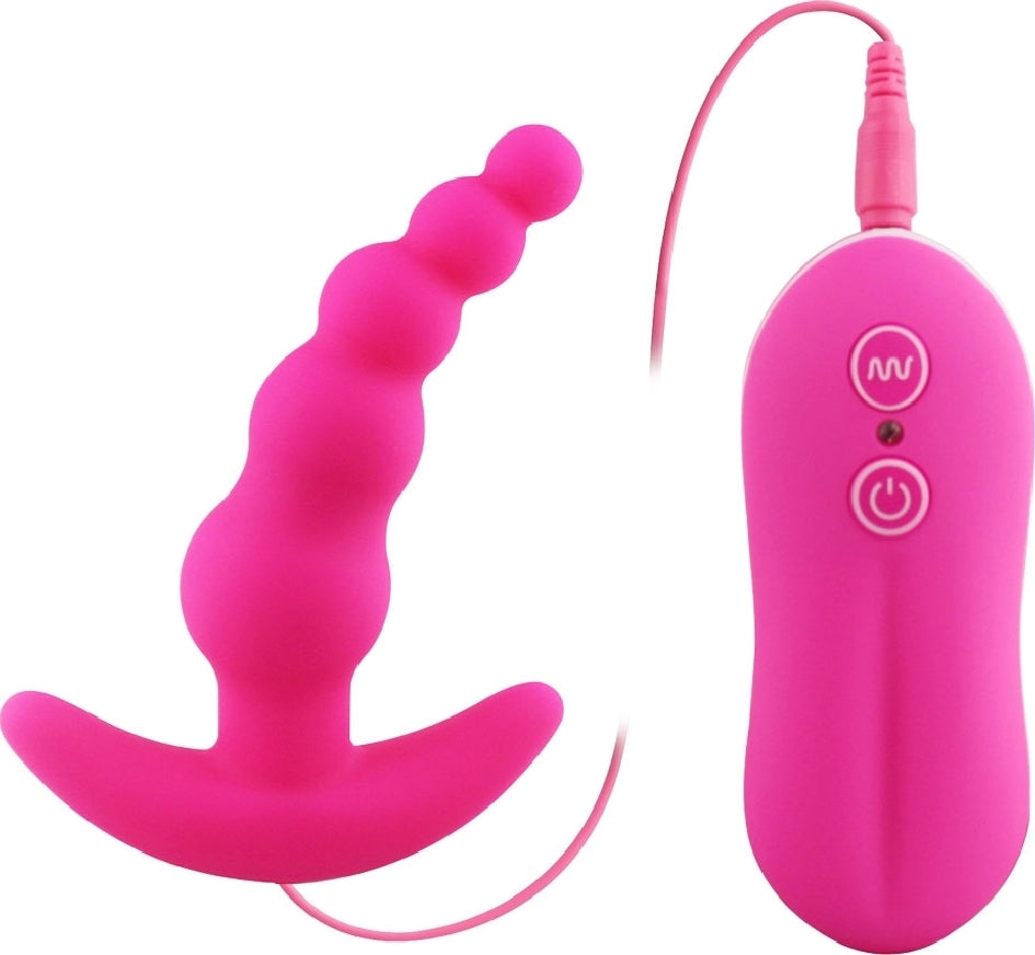 Bile Anale Vibratoare Roz Guilty Toys – Emanuelle Sex Shop