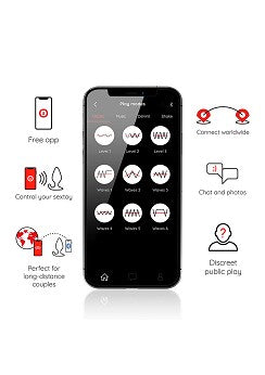 Rio Vibrating Anal Plug + App