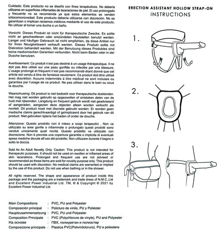 Erection Assistant Hollow Strap-On