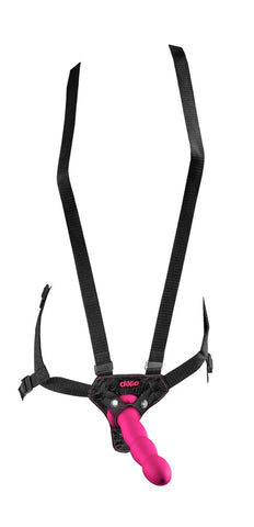 6" strap-on suspender harness set