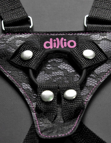 6" strap-on suspender harness set