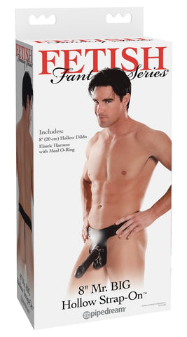 8" Mr. BIG Hollow Strap-on