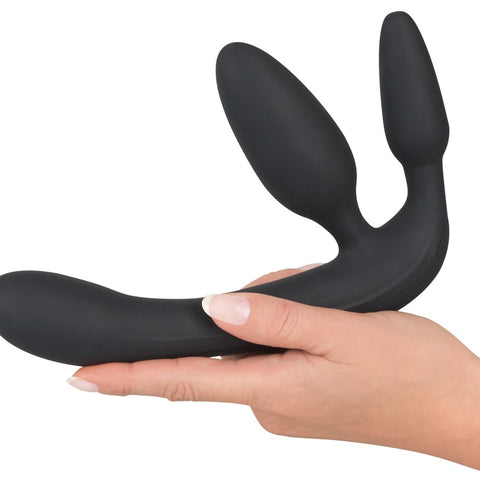 Vibrating Strapless Strap-On 3