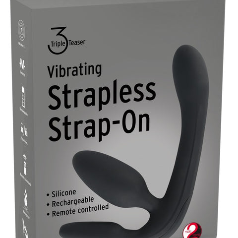 Vibrating Strapless Strap-On 3