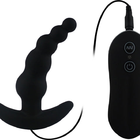 Bile Anale Vibratoare Negru Guilty Toys