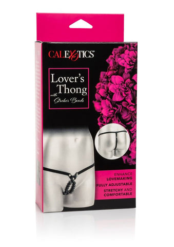 Thong With Stroker Beads