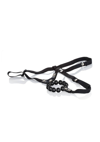 Thong With Stroker Beads