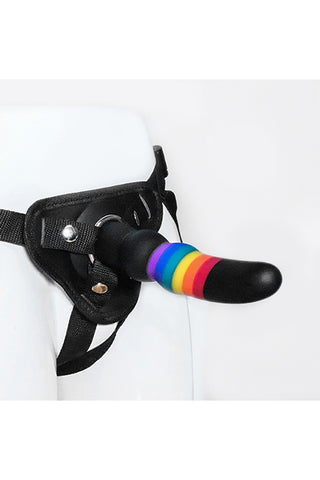 Strap-on Dildo Silicon Lichid Colourful Love