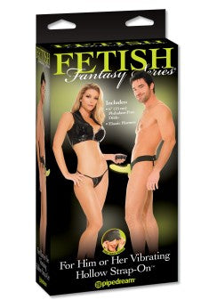 Vibrating Hollow Strap-On
