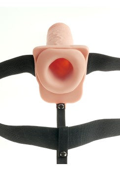 11in Hollow Recharge Strap On