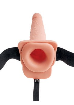 7.5in Hollow Squirting StrapOn