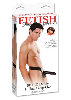 Hollow 10 Inch Strap-on