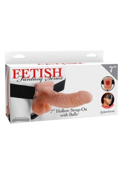 7 inch Hollow Strap-On Balls
