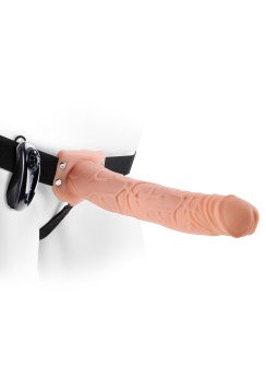 11in. Vibrating Hollow StrapOn