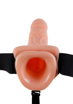 11in. Vibrating Hollow StrapOn