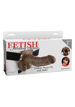 7 inch Hollow Strap-On Balls