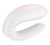Vibrator Cuplu Double Joy Satisfyer Free App White