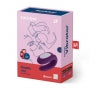 Vibrator Cuplu Double Joy Satisfyer Free App Purple