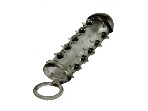 Manson Penis Samurai Super Soft cu Inel Negru