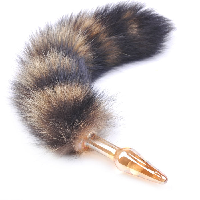 Dop Anal Fox Tail Mic din Sticla Guilty Toys