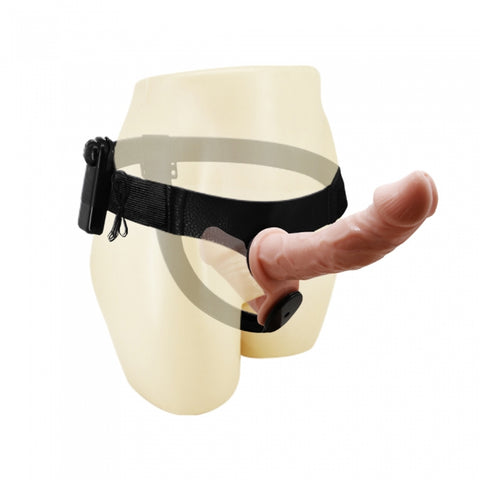 Double Strap-on Vibrator with Multispeed Remote Control Mokko Toys