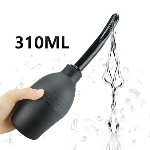 Irigator Anal Negru Grace 310 ml Passion Labs