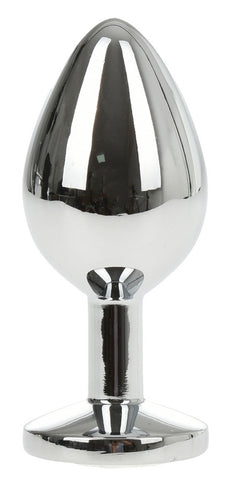 Dop Anal Medium Argintiu/Transparent 8 cm Passion Labs