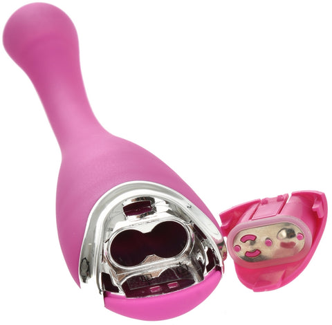 Vibrator Allyson Punctul G Bendable 10 Moduri Roz 25 cm Passion Labs