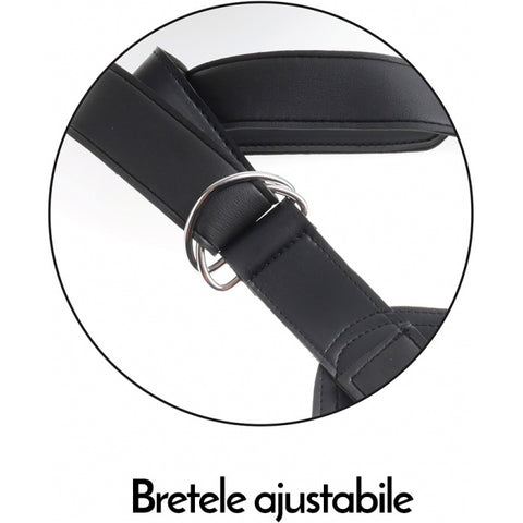 Strap-On King Cock Two Cocks One Hole Natural 19cm