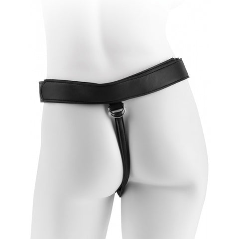 Strap-On King Cock Two Cocks One Hole Natural 19cm