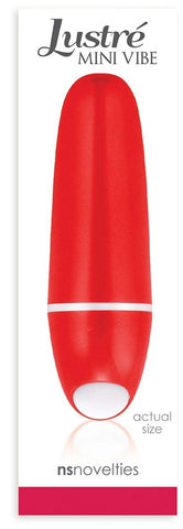 Vibrator Mini Lustre Rosu
