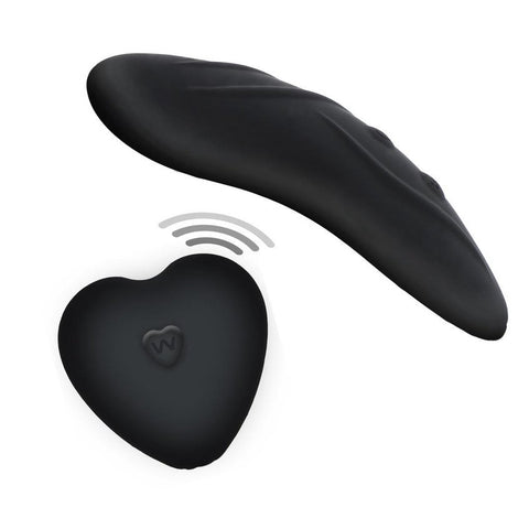 Set Angel Bikini-Vibrator-Telecomanda Wireless 12 Moduri Vibratii Silicon USB Negru