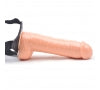 Strap On cu Vibrator 10 Moduri Natural Mokko Toys