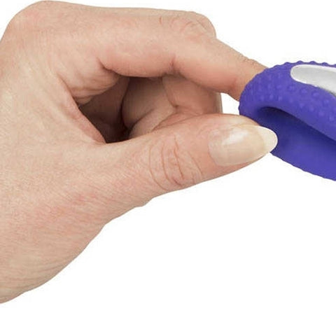 Vibrator Sex Oral Unisex 5 Moduri Vibratii Silicon USB Albastru
