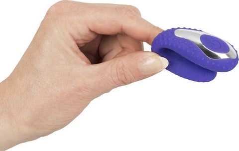 Vibrator Sex Oral Unisex 5 Moduri Vibratii Silicon USB Albastru
