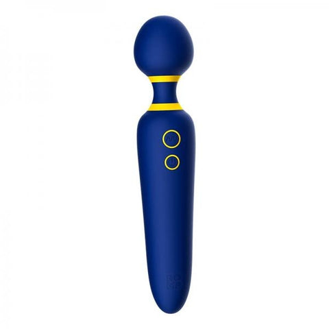 Vibrator Masaj Flip Silicon USB Albastru/Galben