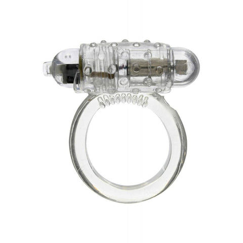 Cockring Silicone Vibrating Clear