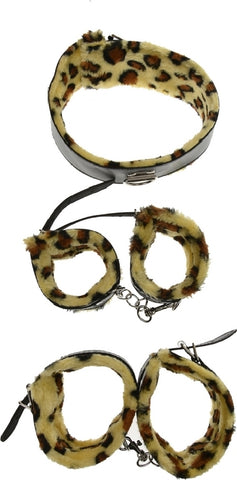 Set BDSM Control Me Leopard JGF Toys