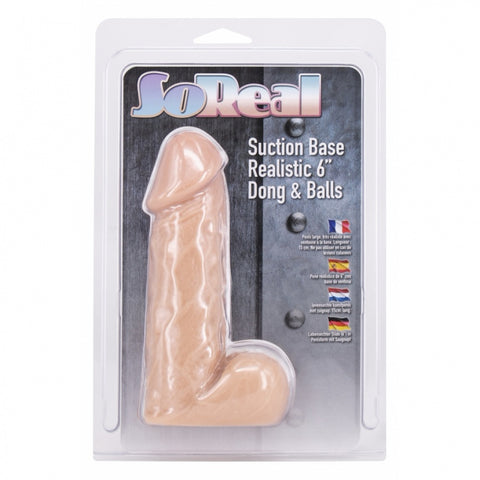 Dildo So Real Dong 6inch Natural
