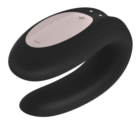 Vibrator Cuplu Double Joy Satisfyer Free App Black