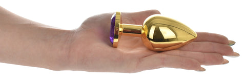 Dop Anal Metallic Buttplug Large Auriu/Mov Passion Labs
