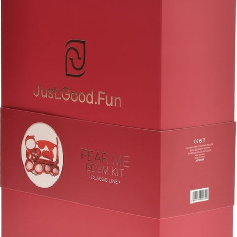 Set BDSM Fear Me Rosu JGF Toys
