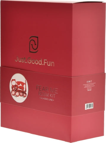 Set BDSM Fear Me Rosu JGF Toys