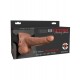 Fetish Fantasy 6 inch Hollow Rechargeable Strap-On Tan