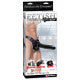 Fetish Fantasy Extreme Hollow Strap-on 12 inch Black