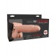Fetish Fantasy Series 7 inch Hollow Strap-On Flesh