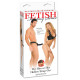 Fetish Fantasy Series For Him or Her Hollow Strap-on 6 inch Black