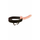Fetish Fantasy Series Hollow Strap-on 10 inch Flesh