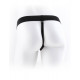 Fetish Fantasy Series Hollow Strap-on with balls 9 inch Flesh