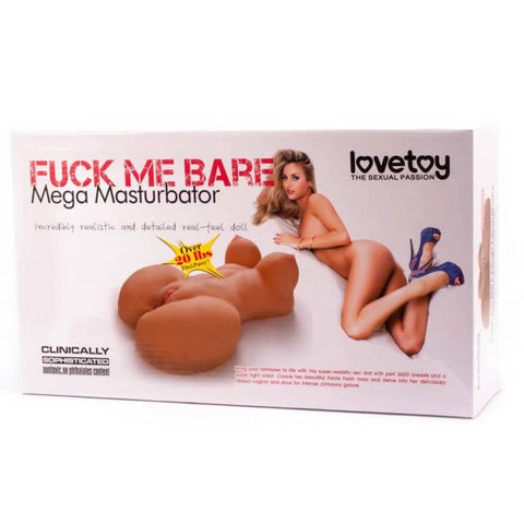 Fuck Me Bare Mega Masturbator 1